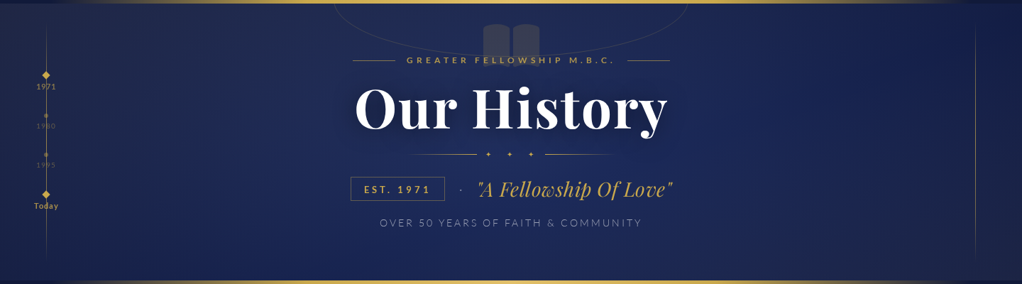 Greater Fellowship MBC Church History